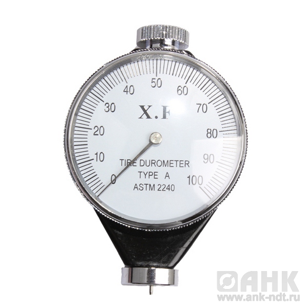 X.F. твердомер (дюрометр) Шора тип А с аналоговым индикатором