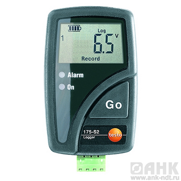 Логгер данных для измерения силы тока/напряжения testo 175-S2