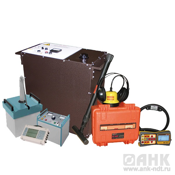 Портативная лаборатория для испытания и поиска повреждений кабеля "Атлет КАИ-2.502 (ИДМ)"