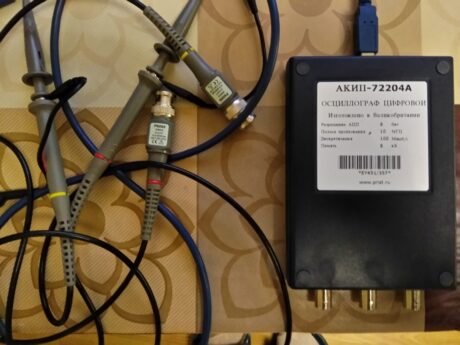 Поверка осциллографа АКИП-72204A