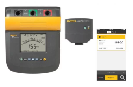 Поверка измерителя сопротивления изоляции Fluke 1555