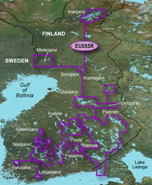 Карта Navionics 5G401S2 Финские озера, Сайма
