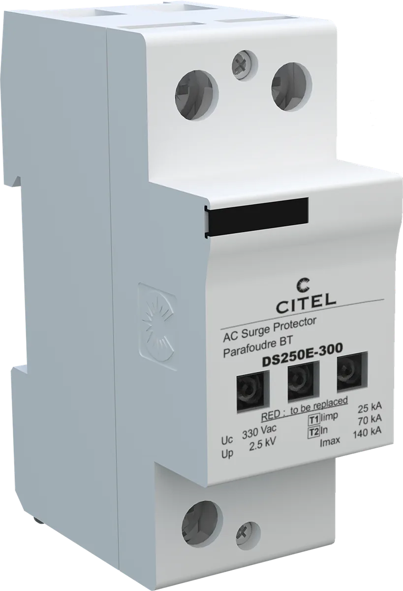 Устройство защиты от импульсных перенапряжений Citel DS250E-300 (2730), высокоэнергетическое, тип 1+2