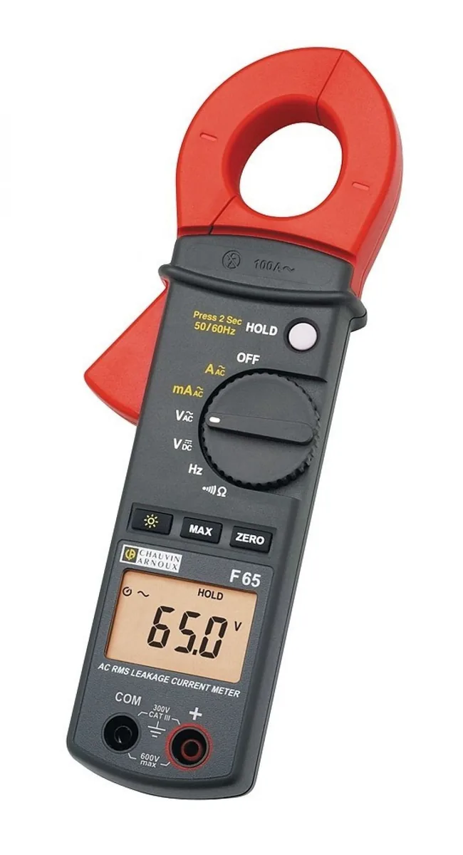 Токовые клещи Chauvin Arnoux F65