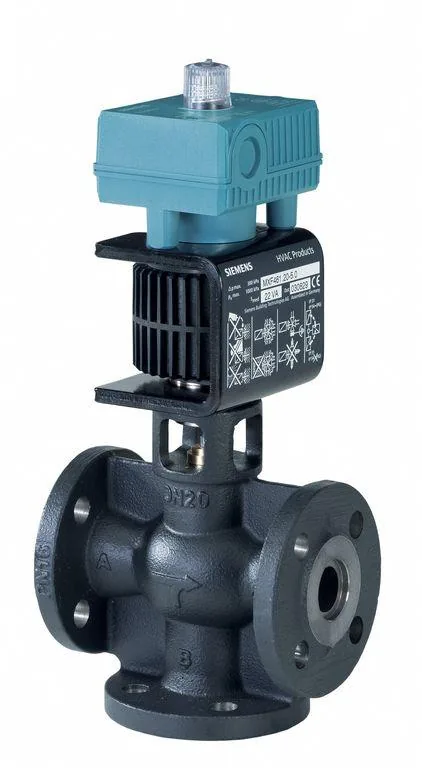 Клапан 3-ходовый фланцевый Siemens MXF461.15-0.6P