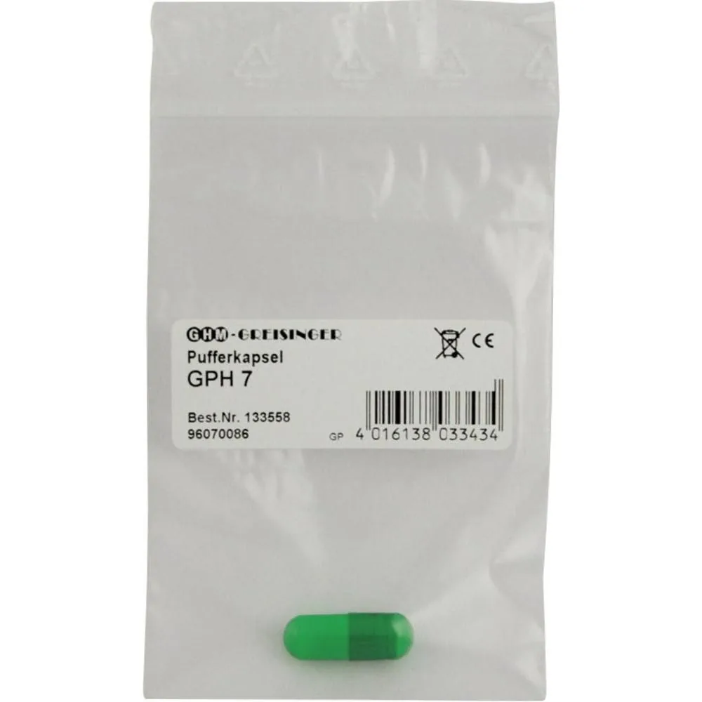 Капсулы Greisinger pH 7.0 зелёные