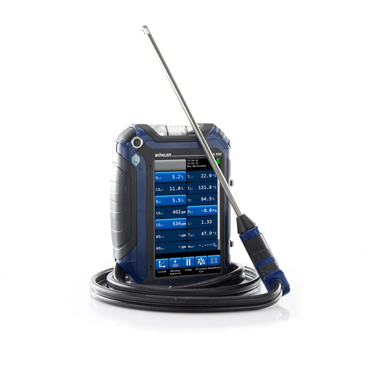 Газоанализатор Wohler A 550