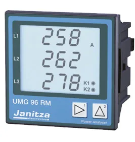 Анализатор качества электроэнергии Janitza Electronics UMG 96RM-E