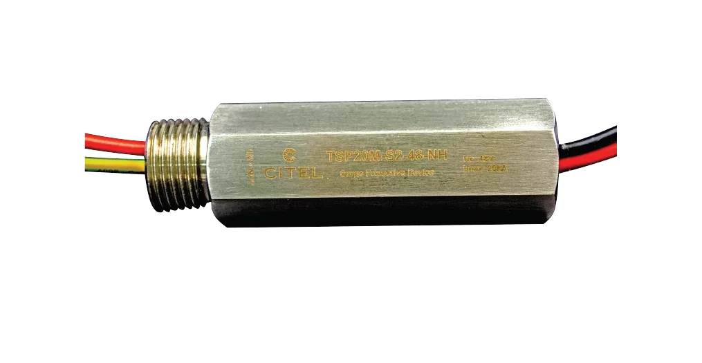 Устройство защиты от импульсных перенапряжений Citel TSP20M-S2-48-M (86220612) для сетей RS232, RS485, 4-20 мA