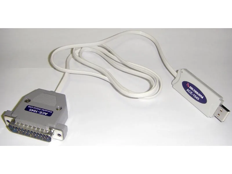 Универсальный преобразователь интерфейсов АКТАКОМ АСЕ-1045, RS-232-USB