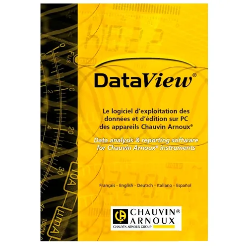 Программное обеспечение Chauvin Arnoux DataView