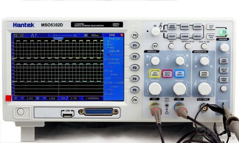 MSO-5102D - цифровой осциллограф смешанных сигналов