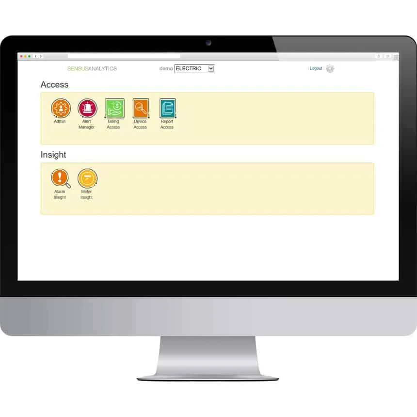 Приложение Sensus Essential Analytics