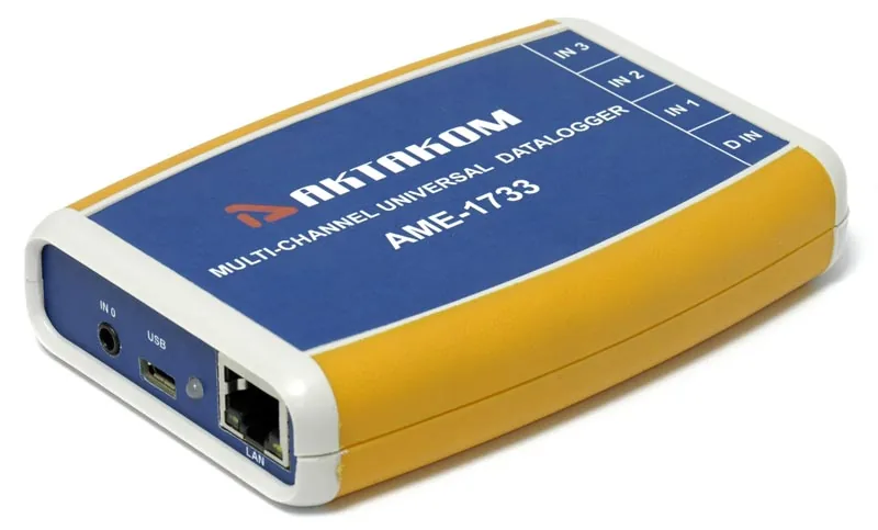 3-х канальная LAN/USB система мониторинга АКТАКОМ АМЕ-1733