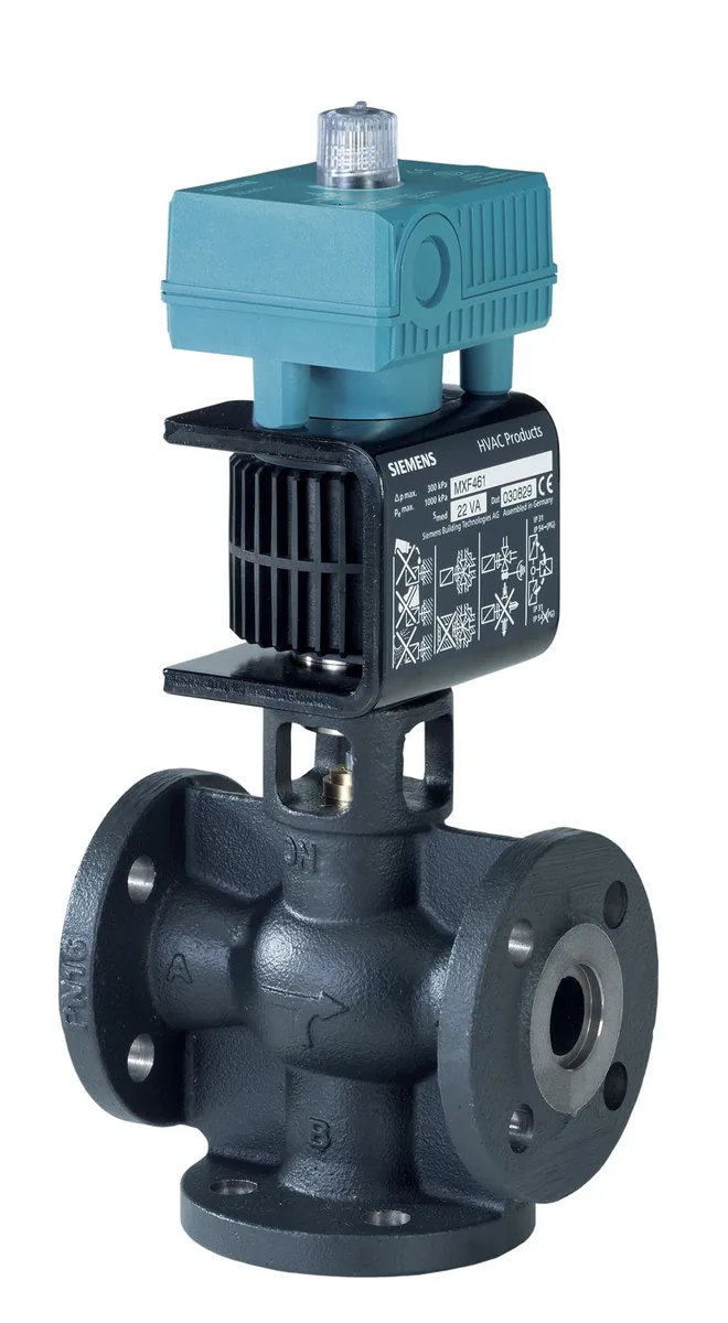 Клапан 3-ходовый фланцевый Siemens MXF461.15-0.6