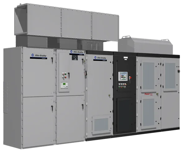 Система Allen Bradley PowerFlex 7000 с технологией ArcShield