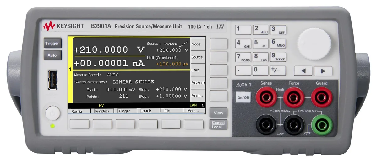Прецизионный параметрический анализатор Keysight B2901A