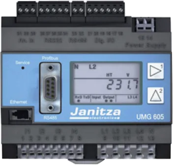 Анализатор качества мощности Janitza Electronics UMG 605