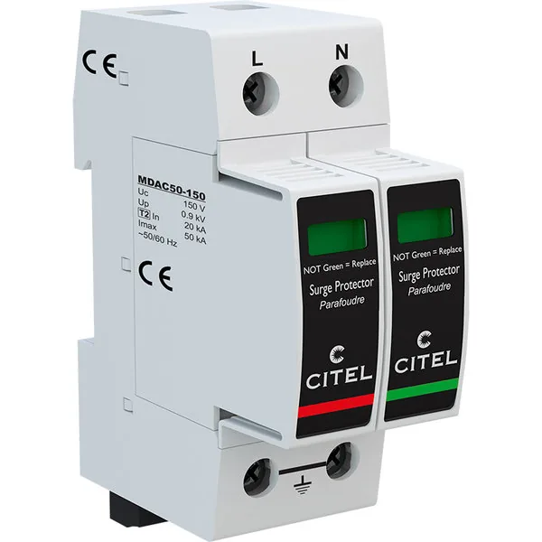 Устройство защиты от импульсных перенапряжений Citel DAC50S-11-150 (821110142), тип 2