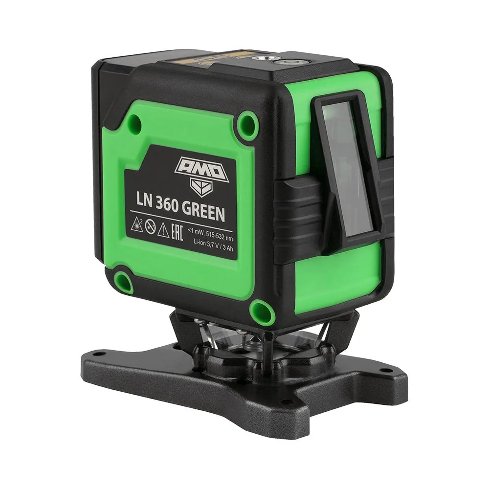 Лазерный уровень с зеленым лучом AMO LN 360 Green