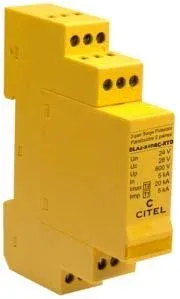 Устройство защиты от импульсных перенапряжений Citel DLA2-24DBC-RTD (64931166), 2 пары, сети 4-20mA-PT100