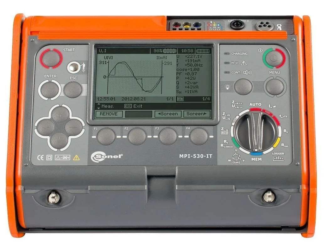 Измеритель состояния сети электропитания Sonel MPI-530-IT