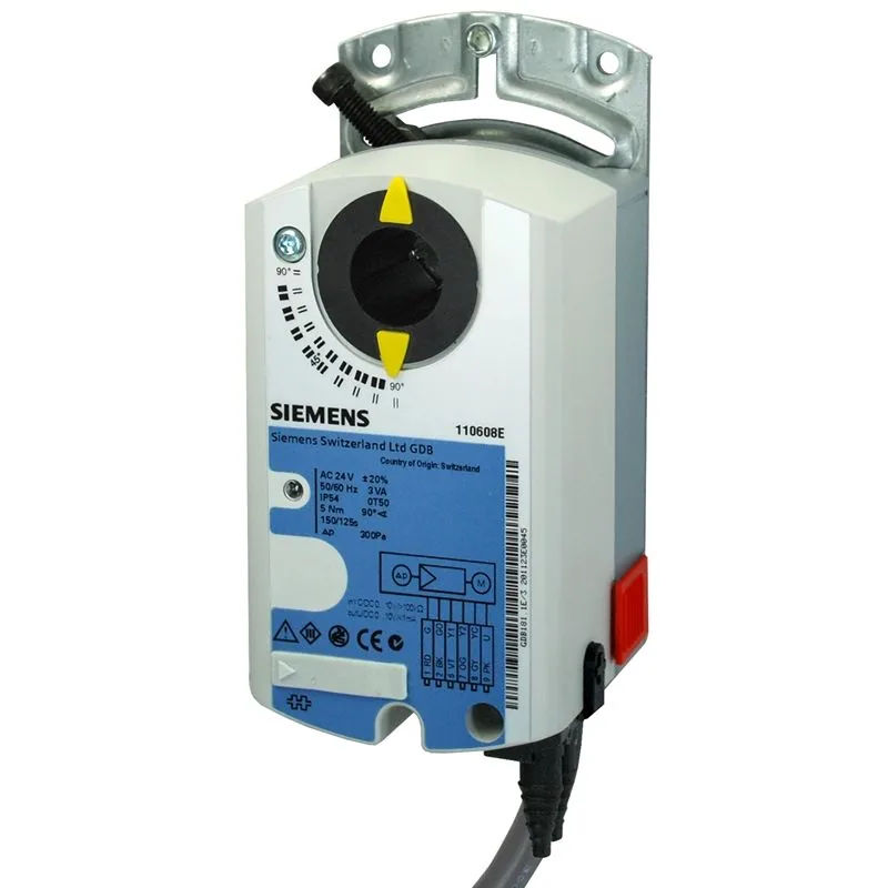 Привод воздушной заслонки Siemens GDB131.1E