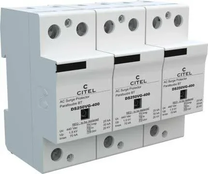 Устройство защиты от импульсных перенапряжений Citel DS253VG-400 (2580), тип 1+2+3