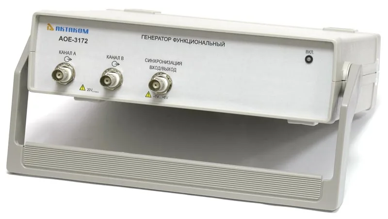 Генератор функциональный USB, LAN АКТАКОМ АОЕ-3172