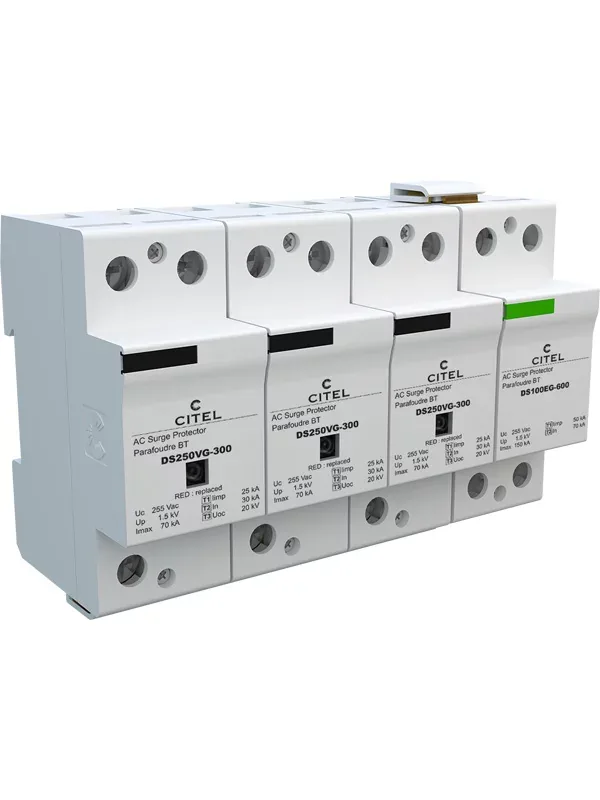 Устройство защиты от импульсных перенапряжений Citel DS254VG-300/G (2756), высокоэнергетическое, тип 1+2+3