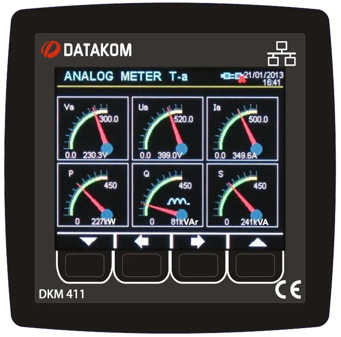 Анализатор сетевого напряжения DATAKOM DKM-411