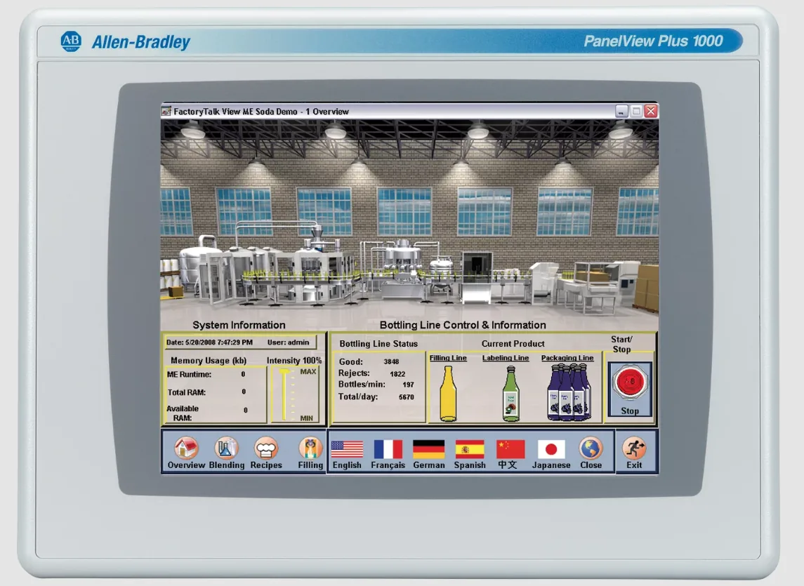 Терминал Allen Bradley PanelView Plus 6
