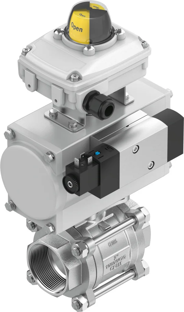 Блок привода шарового крана Festo KVZB
