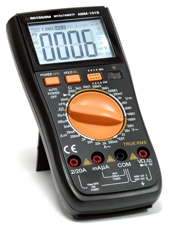 Мультиметр АКТАКОМ АММ-1019