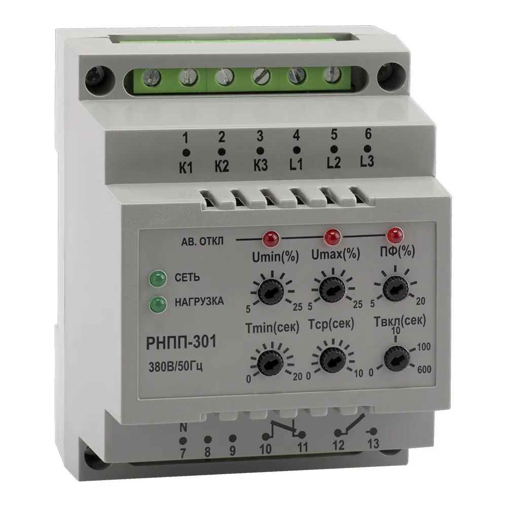 Реле напряжения КЭАЗ OptiDin РНПП-301-УХЛ3.1