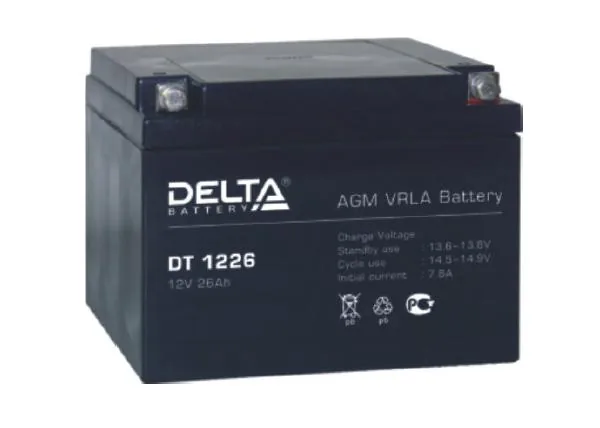 Аккумулятор DELTA Battery DT 1226