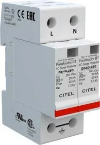 Устройство защиты от импульсных перенапряжений Citel DS42S-280 (461121), тип 2