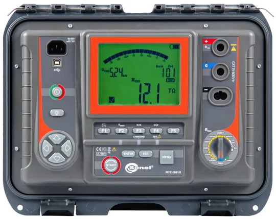 Измеритель параметров электроизоляции Sonel MIC-5010