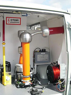 Элегазовый проходной изолятор ТЕСТСЕТ ИПЭ-100