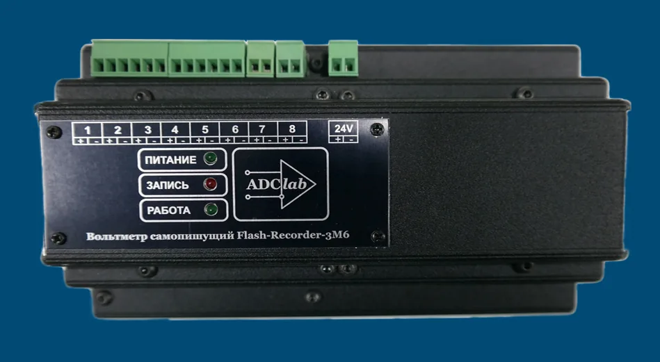 Вольтметр самопишущий ADClab Flash-Recorder-3 М6