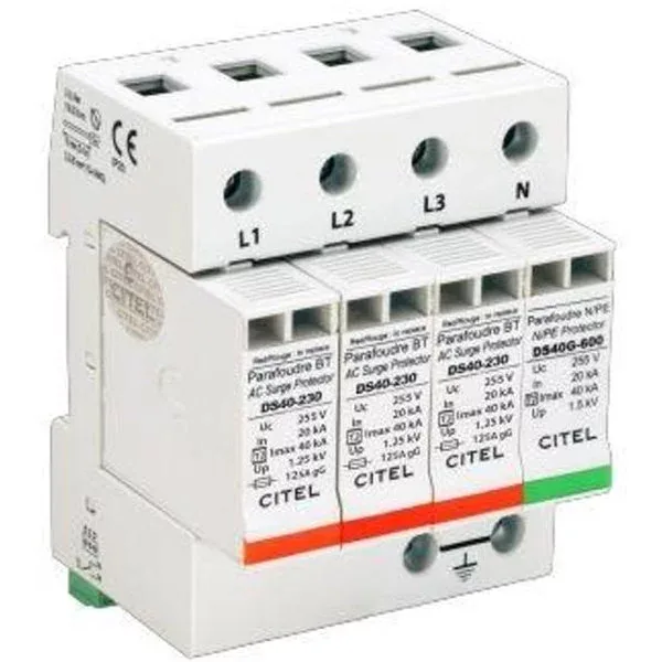 Устройство защиты от импульсных перенапряжений Citel DS74RS-120/G (491632), тип 2