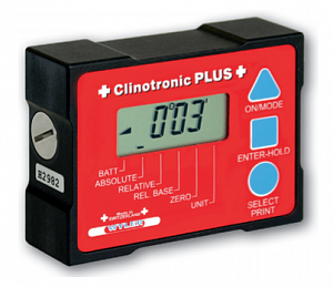 Поверка электронного уровня +Clinotronic PLUS+, BlueCLINO, BlueCLINO High Precision