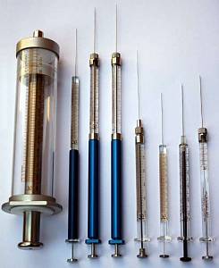 Поверка шприцов Hamilton Microliter 600, 700, 800, 900, 7000