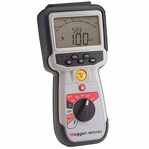 Поверка мегаомметра Megger MIT410/2
